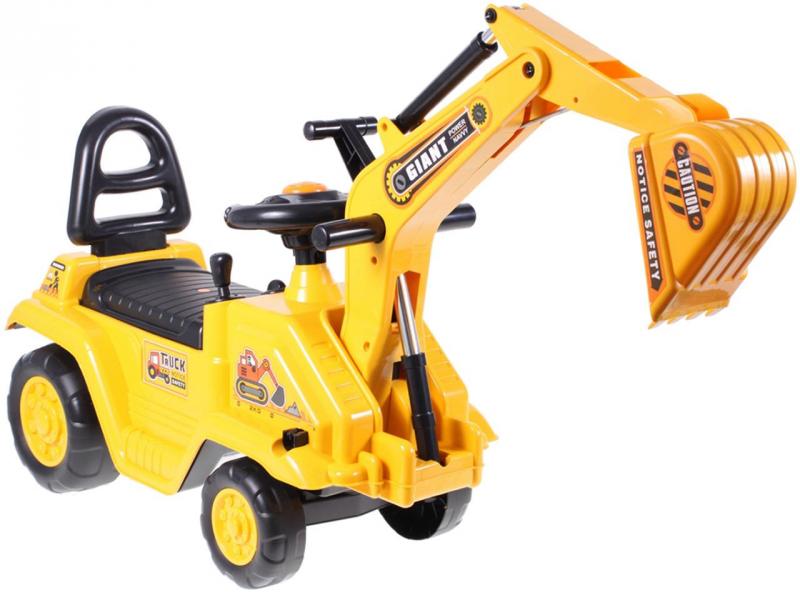 Excavator Malplay Rutschauto Galben 25kg
