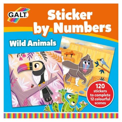 Galt Carte Stickere Animalute Salbatice