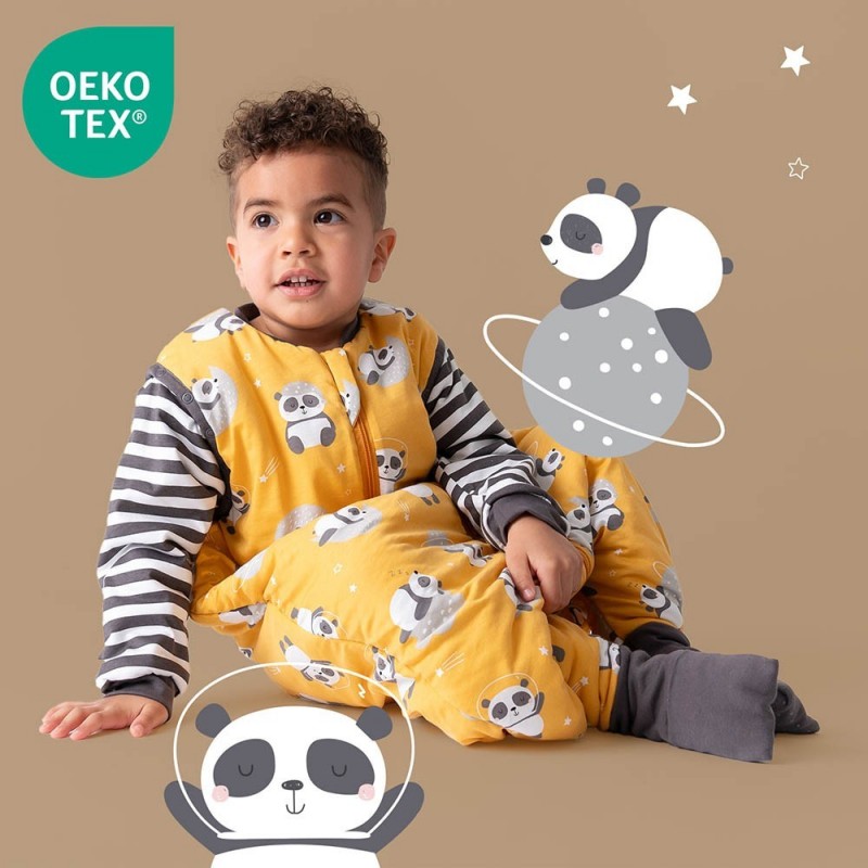 Sac Dormit Panda cu Manete, Slumbersac 2.5 Tog - imagine 2