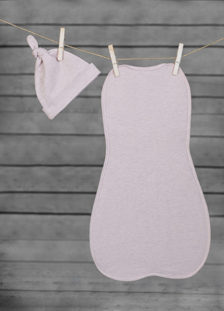 Set Swaddle + Caciulita Nor Pufos - Somn Sigur