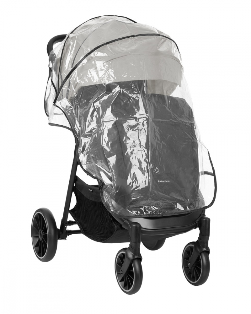 Carucior KikkaBoo Sarah Grey, 0-48 luni, Accesorii Incluse - imagine 3