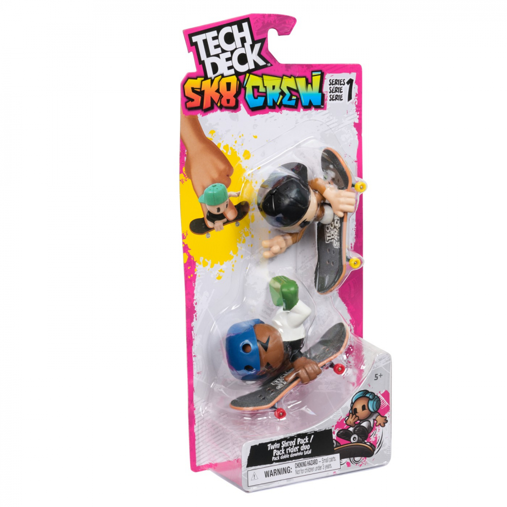 Tech Deck Sk8 Crew - Plăci, Figurine și Accesorii
