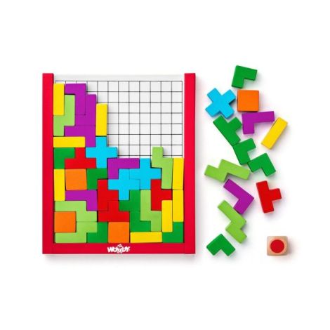 Puzzle Lemn Woodyland Joc Educativ Forme - imagine 2