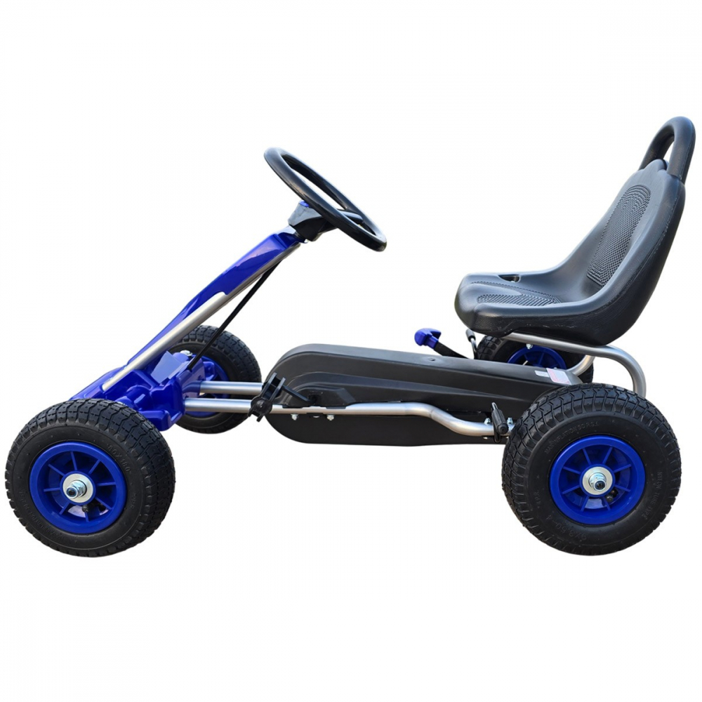 Kidscare Kart Pedale Albastru 3-6 Ani - imagine 3
