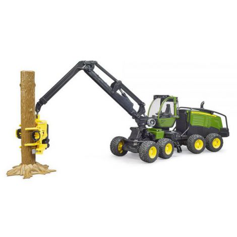 Bruder Tractor Forestier John Deere 1270G - imagine 6