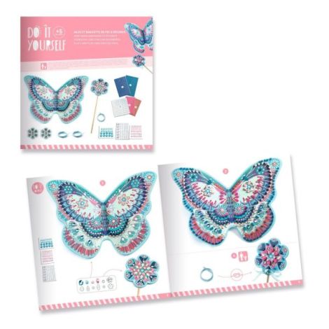 Kit creativ Aripi Zână Djeco DIY - imagine 3