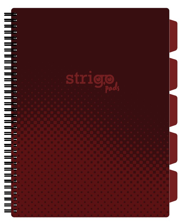 Caiet Strigo Pads Project A4 Matematică Maro