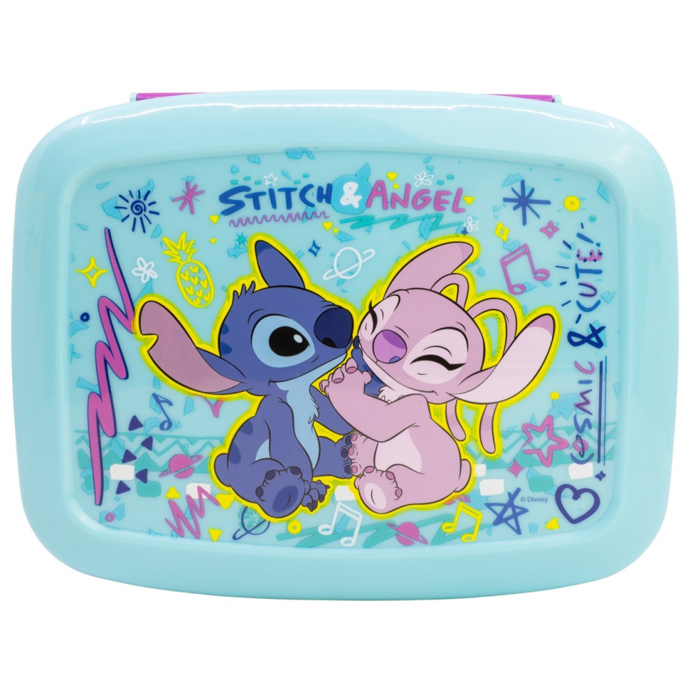Caserola Bentopro Stitch | Mese Organizate Stor - imagine 3