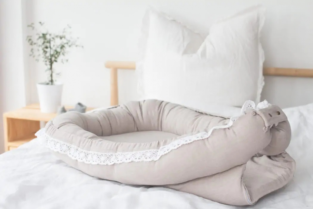 BabyLy Babynest Premium Dantela Bej | Babysteps - imagine 4