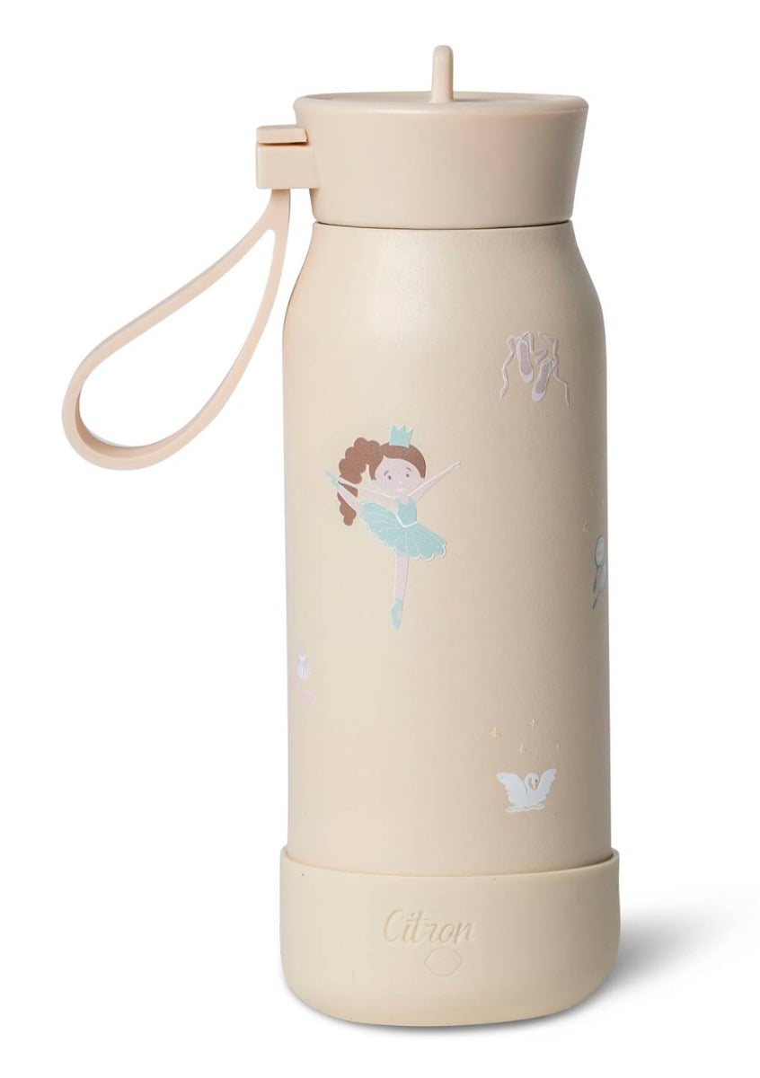 Sticlă Termoizolantă Citron Balerina, Bej, 250 ml