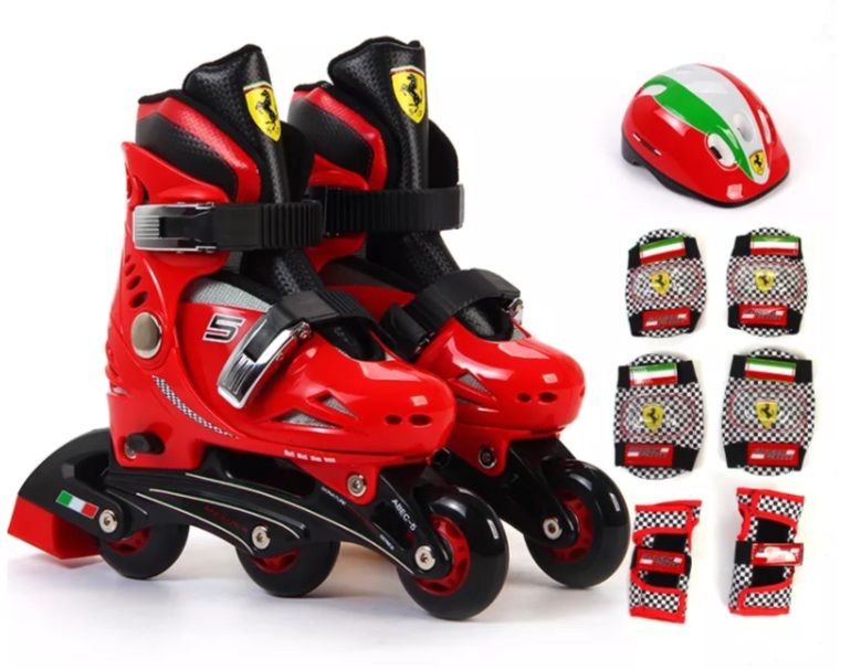 Role Ferrari Mesuca Reglabile 29-32 + Protectie - imagine 9