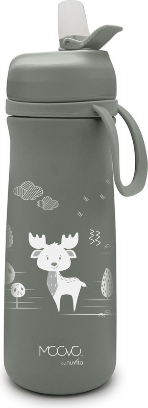 Termos Nuvita Sage Green 500ml - Păstrează 24h - imagine 4