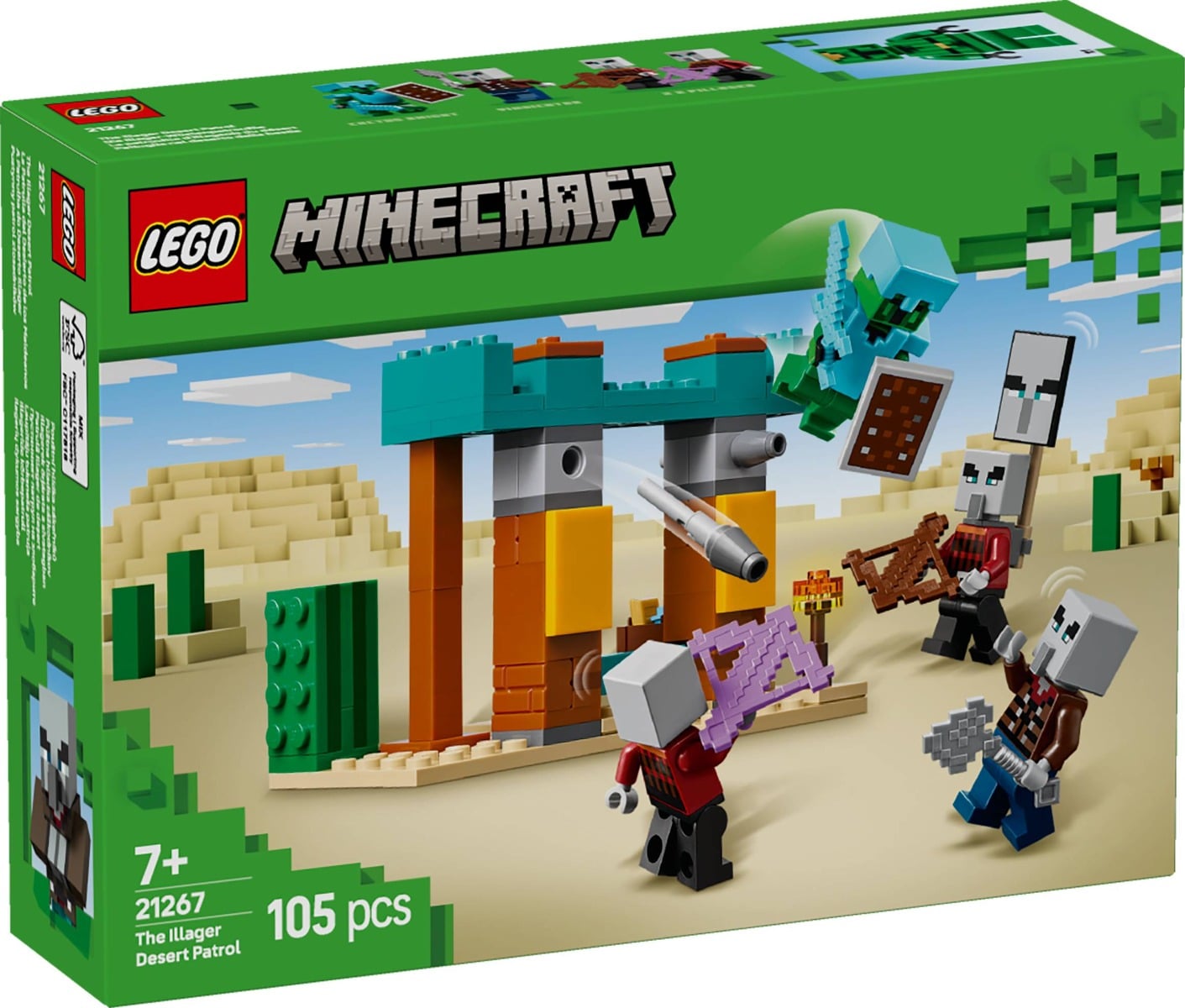 LEGO Minecraft Patrula Illager 21267