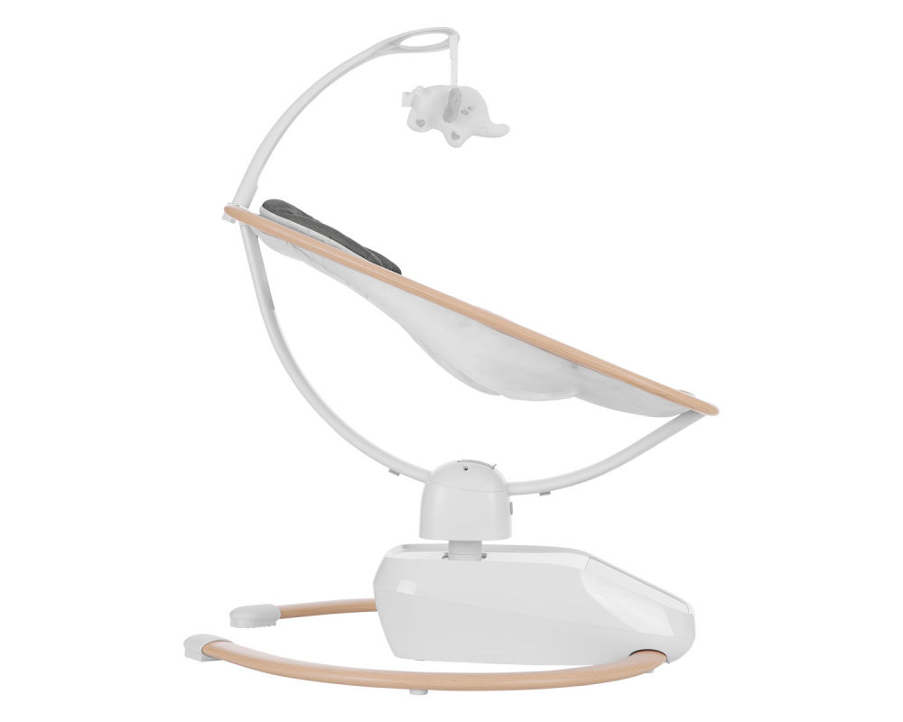 Leagan Electric KikkaBoo BeeMoove Grey cu Telecomanda - imagine 4