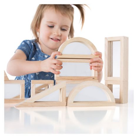 Mirror Blocks Guidecraft - Joc Educativ cu Oglinzi - imagine 4