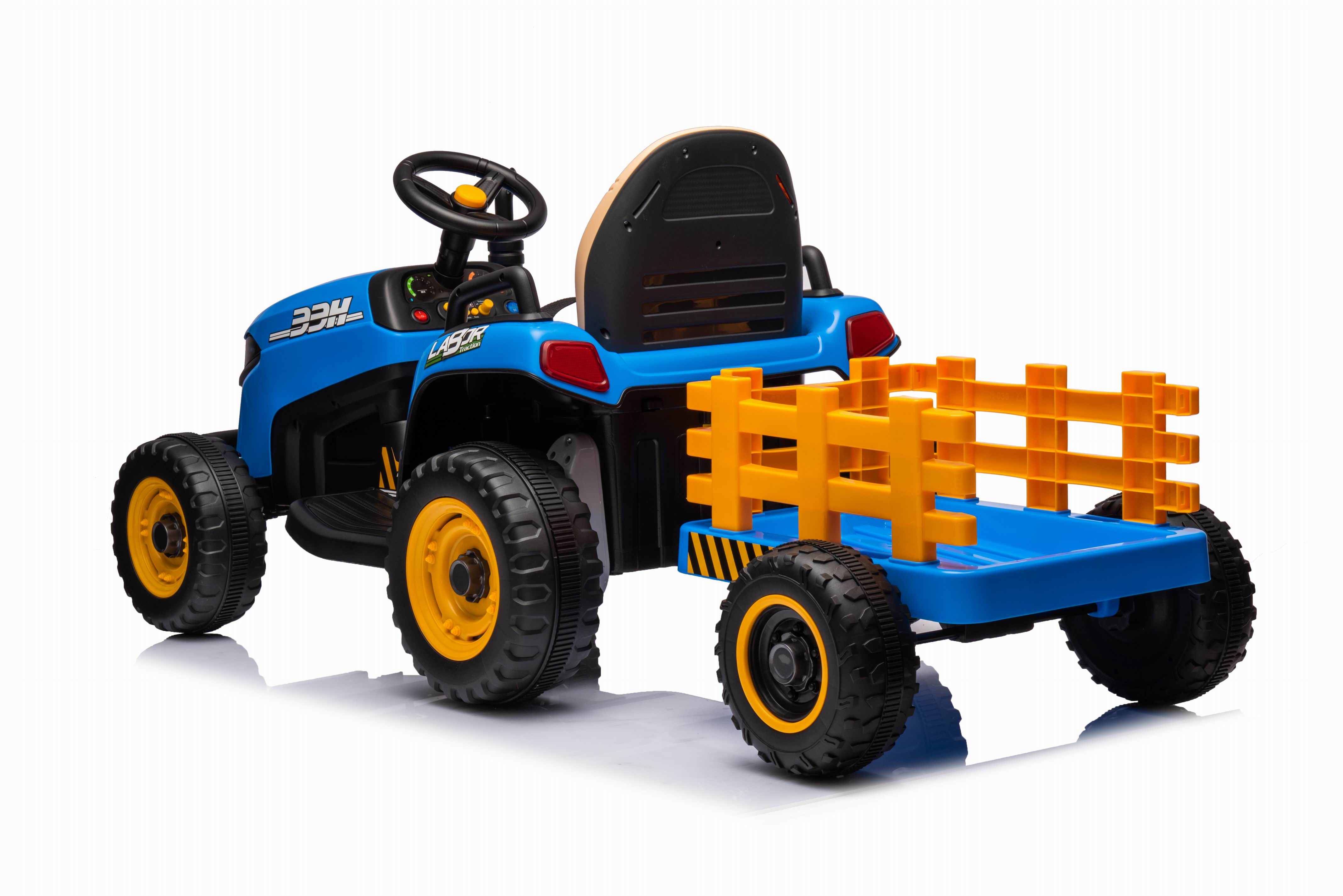 Tractor Electric Labor Lux 12V cu Remorca | Autokids - imagine 10