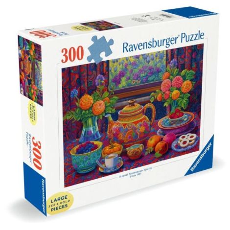 Ravensburger Puzzle Pauza de Ceai 300 Piese Mari - imagine 2