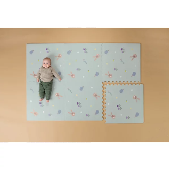 Covoras joaca XL Taf Toys - Puzzle Urban Garden - imagine 5