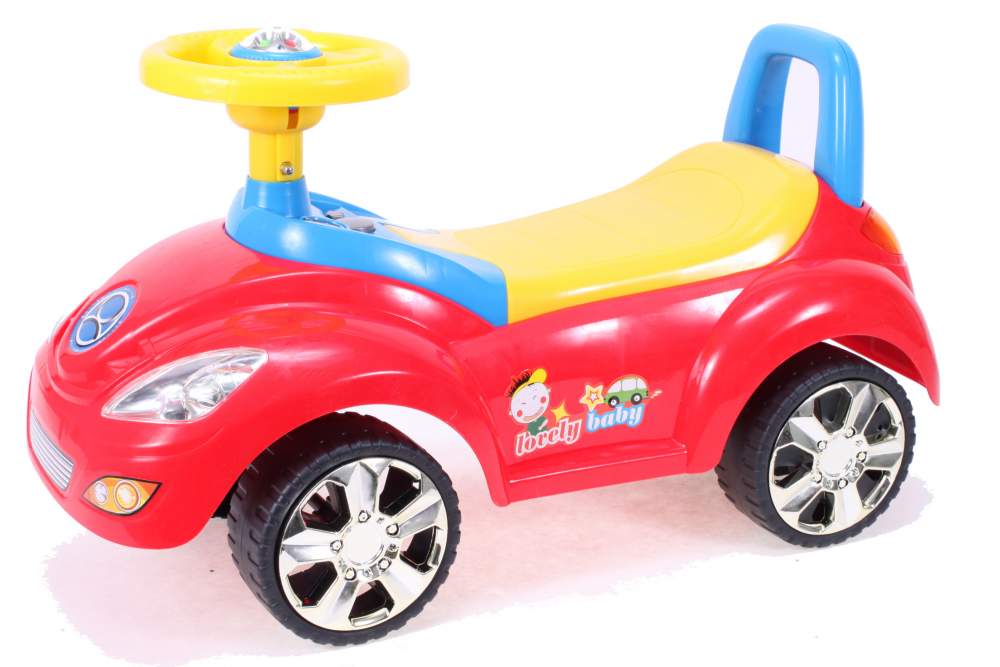 Masinuta Malplay Jupi Car Red, Far Pedale - imagine 2