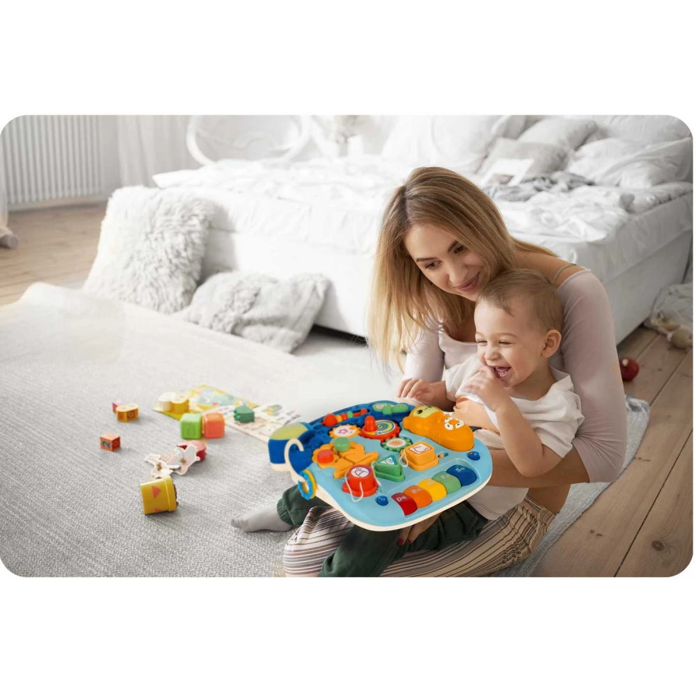 Antepremergator Ricokids 4in1 Albastru Educational - imagine 7