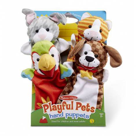Set 4 Păpuși de Mână Animale Melissa & Doug - imagine 7