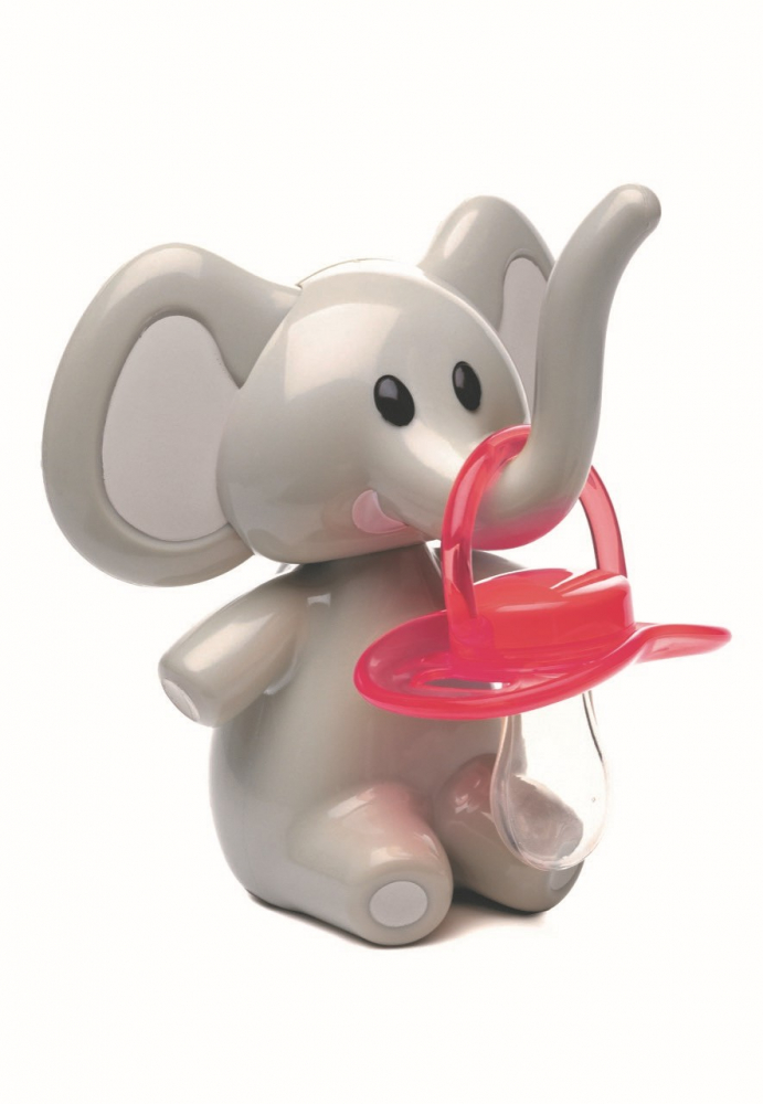 Suport Suzetă Elefant Melii Blue | 4 poziții - imagine 5