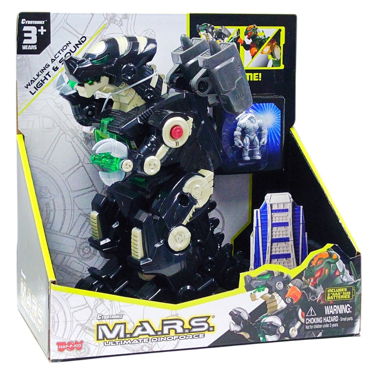 Robot Interactiv Happy Kid Dinoforce Negru
