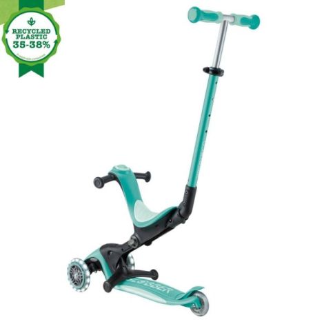 Globber Go-Up 4in1 Deluxe Eco Verde - Trotineta Evolutiva - imagine 2