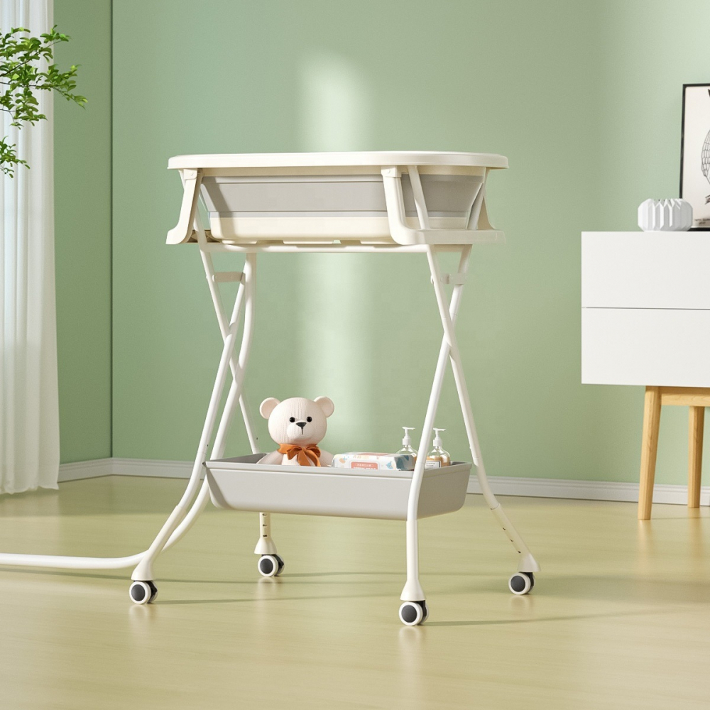 Cadita Pliabila Little Mom cu Suport Reglabil - imagine 2