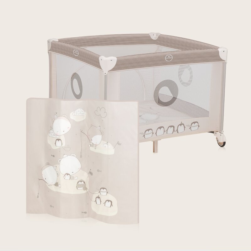 Tarc Joaca Lionelo Bonnie, 100x100 cm, Bej - imagine 10
