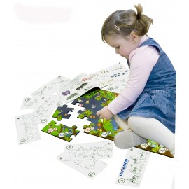 Puzzle Educațional Numere 40 Piese - Miniland - imagine 2