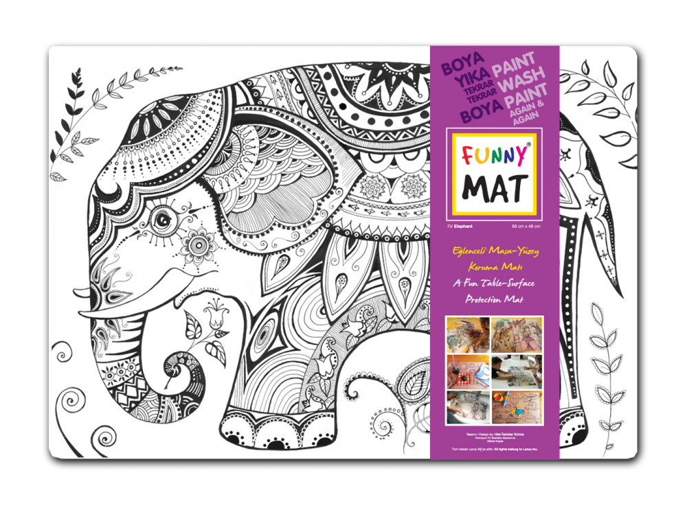 Plansa Funny Mat Elefant | Joaca Educativa