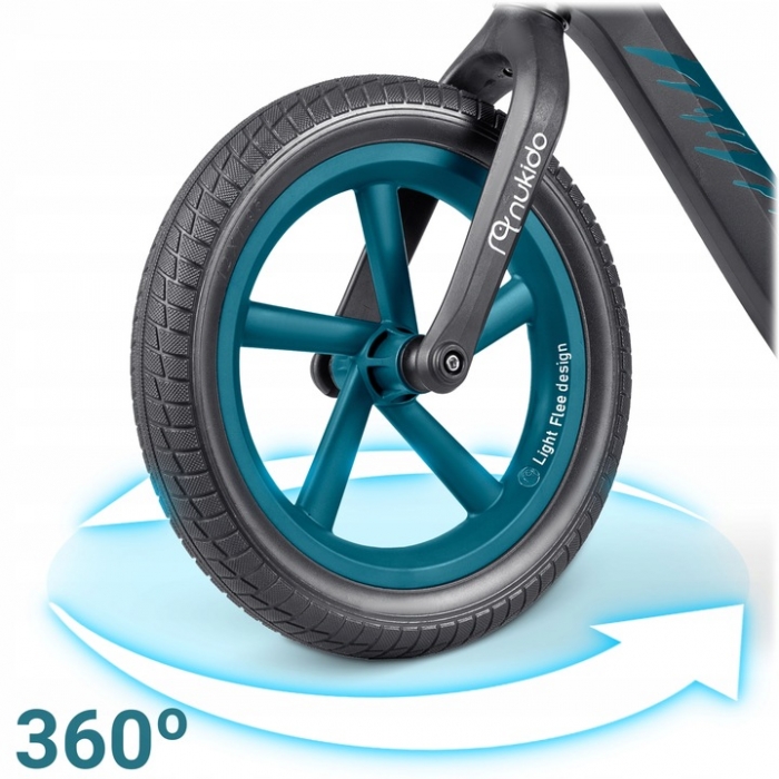 Bicicleta Fără Pedale Nukido - Învățare Mers - imagine 3