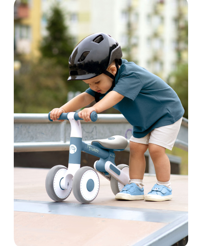 Bicicletă Echilibru Nukido Albastru | Pentru Dezvoltare