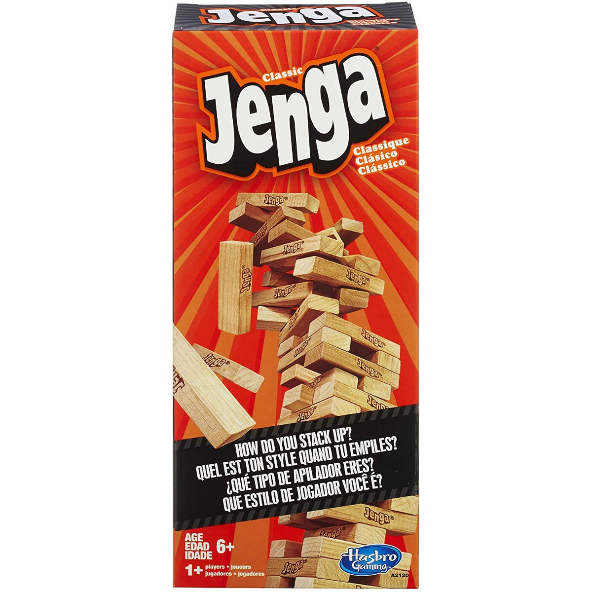 Joc Jenga Refresh Hasbro | Distractie si Indemanare
