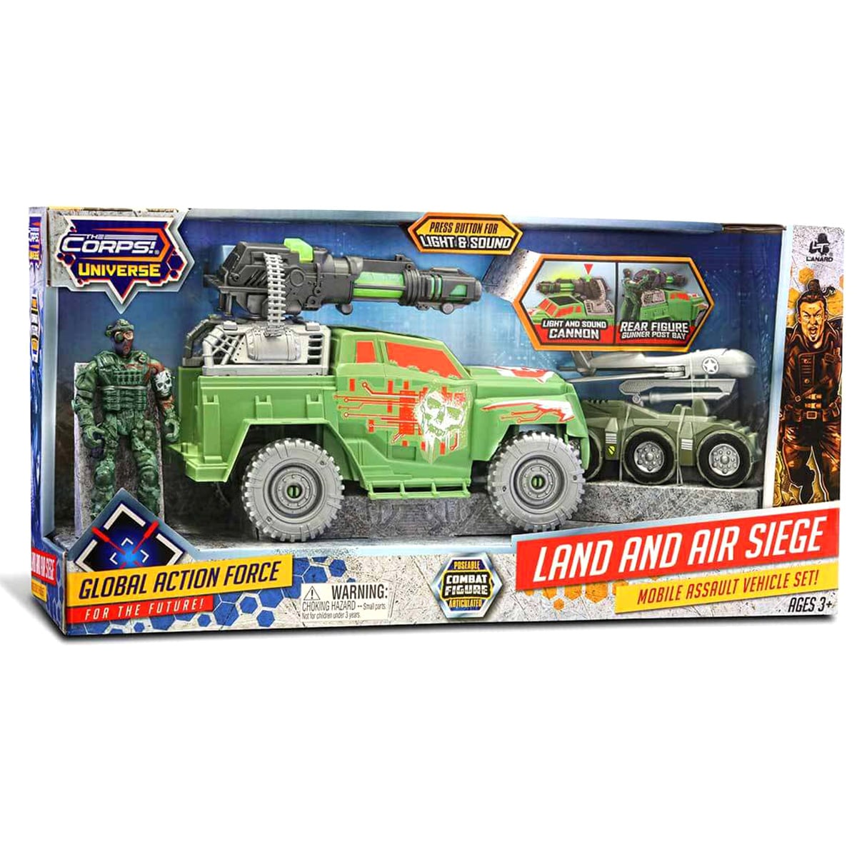 Set Vehicule Militare The Corps Universe Lanard