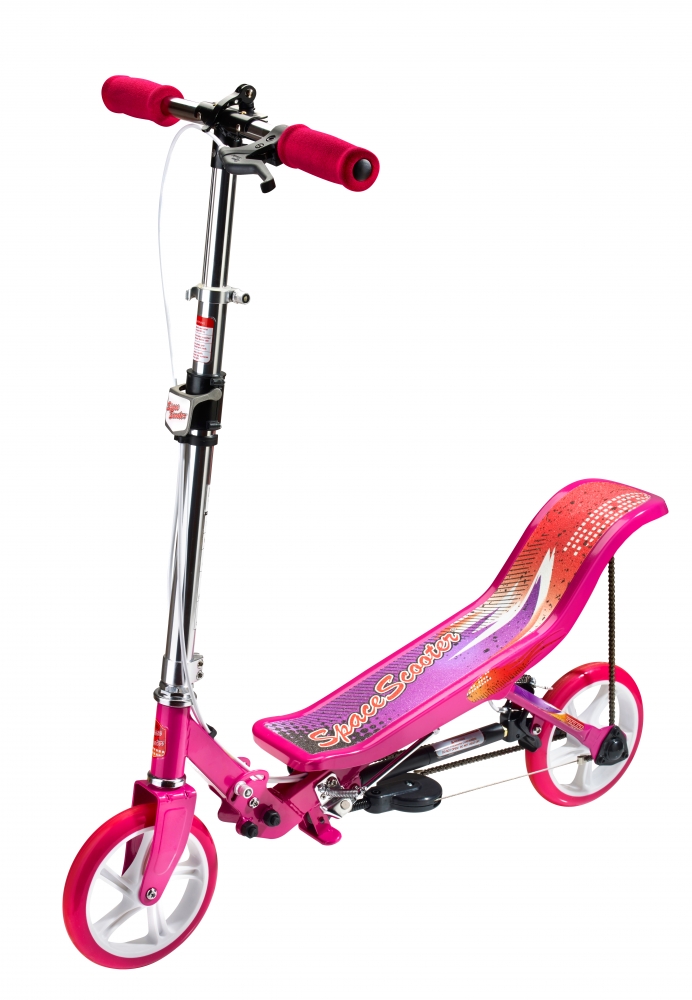 Trotineta Space Scooter X360 Junior Roz Pliabilă - imagine 7