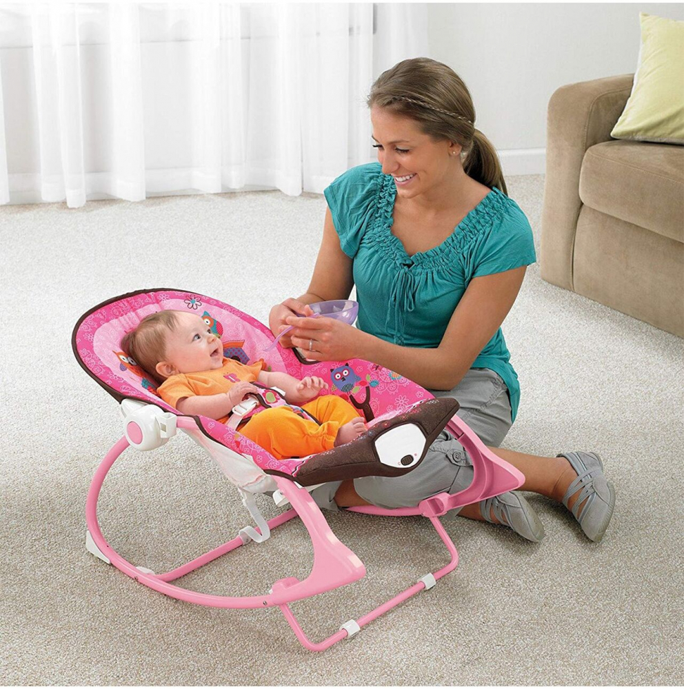 Balansoar Malplay Pink cu Muzica si Vibratii - imagine 2