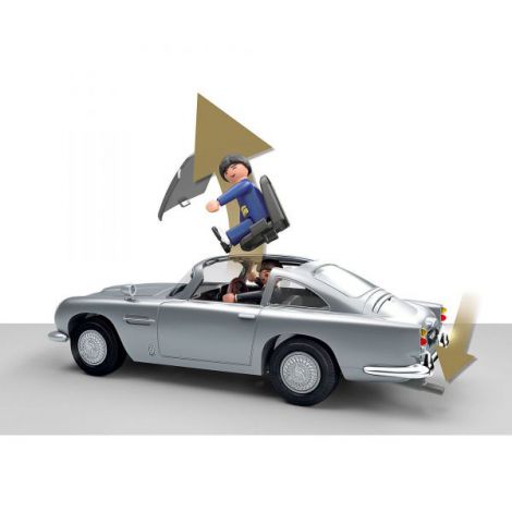 Playmobil 007 Aston Martin DB5 cu Gadget-uri - imagine 4