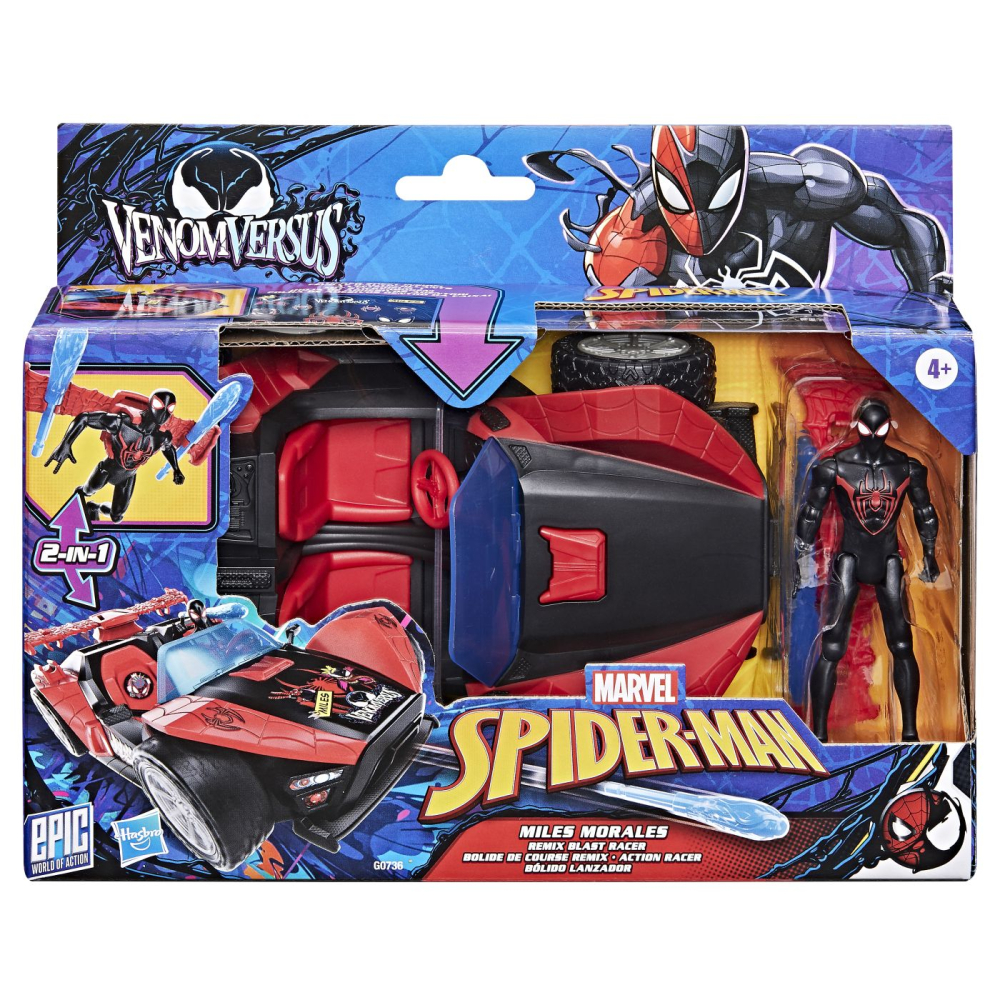 Spider-Man Hasbro Figurină + Lansator Auto