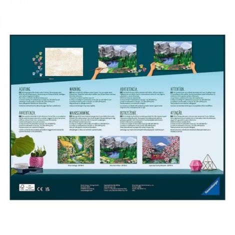 Creart Ravensburger - Pictura Casuta Malul Raului - imagine 2