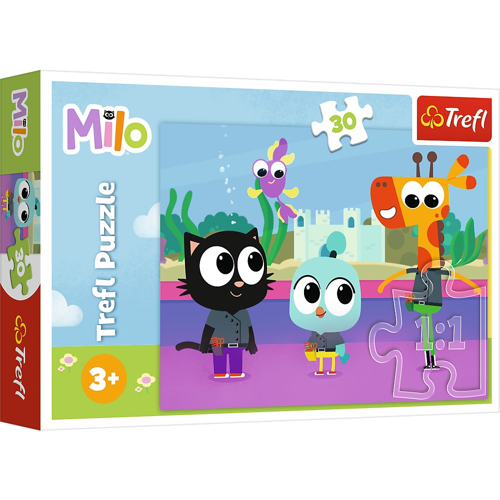 Puzzle Trefl 30 Piese Pisica Milo - Educativ