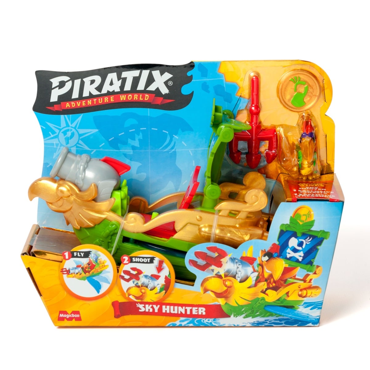 Set Piratix Captain Wings & Nava Sky Hunter