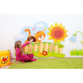 Aplicație Senzorială Pisicuta pe Gard - Moje Bambino - imagine 9