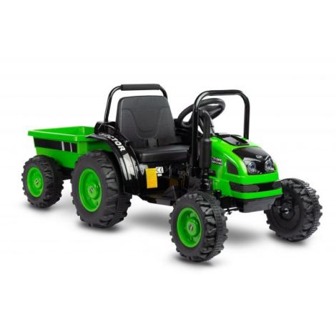 Toyz Hector 12V Tractor cu Remorca si Telecomanda - imagine 5