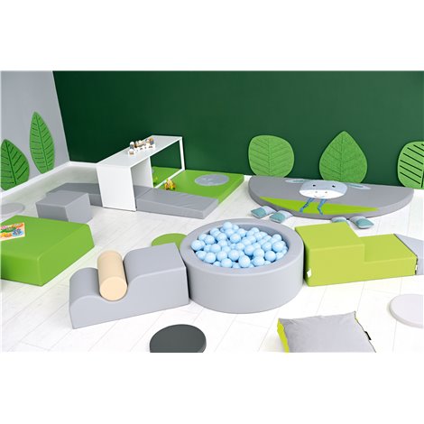 Set Motricitate Blue Moje Bambino Piscină Bile - imagine 5