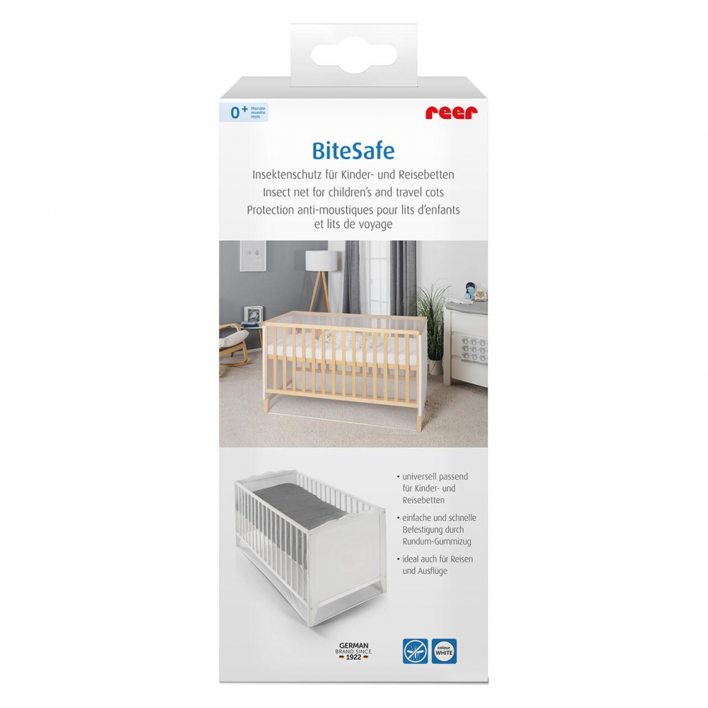 Plasă insecte Reer BiteSafe Albastră pentru Patut