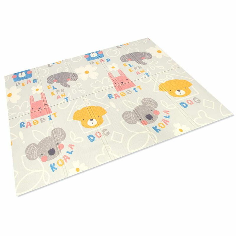 Covoras Bocioland Grey Elephant - Siguranta si Confort - imagine 5