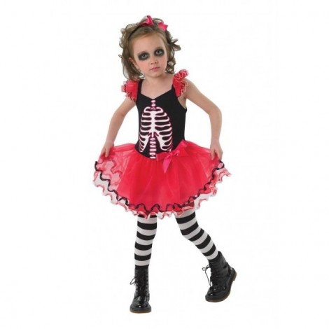 Costum Carnaval Schelet Balerina Rubies
