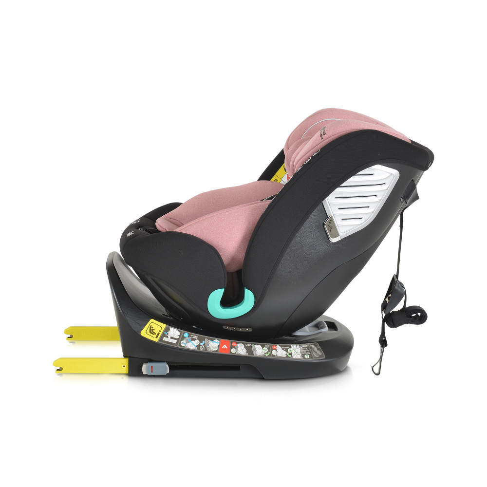 Scaun Auto Cangaroo Quill Isofix Pink 0-12 Ani - imagine 7